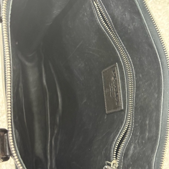 Prada Aged Saffiano Leather Vertical Briefcase Bag - Picture 11 of 16